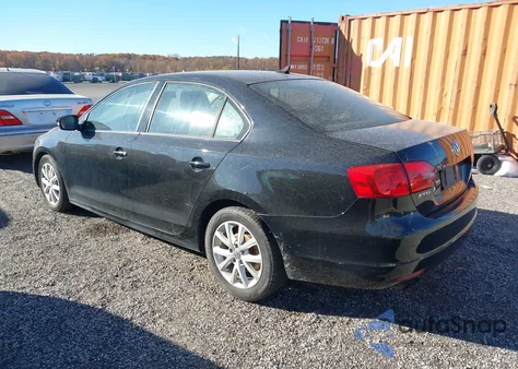 2012 Volkswagen Jetta 2.5L Se из США, поврежденный, VIN 3VWDP7AJ5CM325156